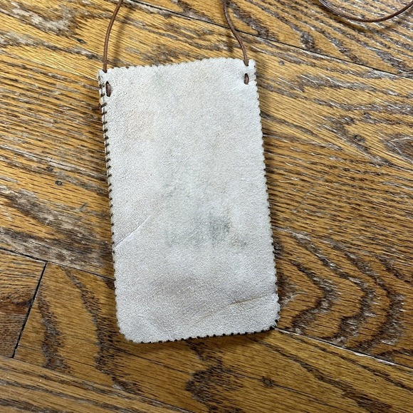 Leather Satchel Small Made In Mexico‎ Skeleton Alcohol - Picture 3 of 6